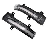 FAHBSTR Turn Signal Indicator For Mitsubishi For Outlander Sport For ASX 2014-2020 For Lancer 2016 Car LED Dynamic Turn Side Wing Signal Light Rearview Mirror Indicator(Crystal-Yellow)