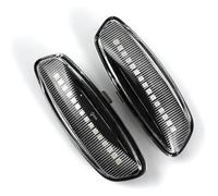 FAHBSTR Turn Signal Indicator For Peugeot 308 207 3008 5008 RCZ LED Side Marker Lamp Dynamic Turn Signal Blinker Light 2PCS(Crystal White)