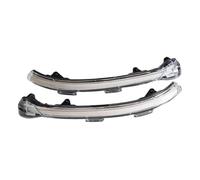 FAHBSTR Wing Mirror Turn Signal Light Dynamic Turn Signal Blinker Sequential Side Mirror Indicator Light For VW For Golf 7 MK7 For Touran 2012-2018(Yellow-Crystal)