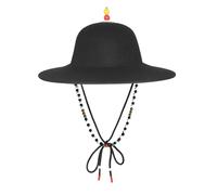 [FAHIA] Chinese Costume Hat Traditional Celebration Hat History Buff and Comfortable Fashionable Hat for Costume Party
