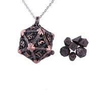 [FAHIA] Elegant Metal Necklace Hollow Disk Set Pendant Clavicle Chain Hip Hop Colla Bone Chain Jewelry