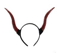 [FAHIA] Halloween Party Hair Harp Devil Horn Headband Animation Headpiece Theme Party Headband Festival Headband