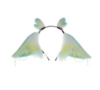 [FAHIA] Handmade Dragon Ear Headband Dragon Cosplay Headwear Ears Fears Suit Masquerade Halloween Cosplay Party