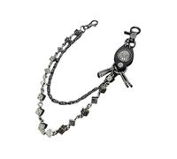 [FAHIA] Punk Dislink Truck Rocker Biker Men's Alloy Jean Chain Gothic Pants Chain Decoration Jeans Pants Decoration
