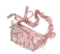 [FAHIA] Stylish and Practical Ballet Inspired Shoulder Bag Nylon Crossbody Bag with Enough Space Satchel for Daily Essentials Modern City Office Bag, b