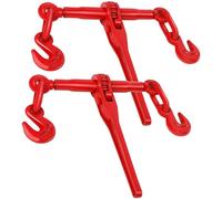 FAHKNS 167660-63 167660-63-LTMHE Ratchet Chain Binder, 3/8''-1/2''(2Pack)
