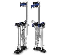 FAHKNS Drywall Stilts 18"-30", Stilts for Adults Adjustable Aluminum Work Stilts for Sheetrock Drop Ceiling Painting Painter Pruning Branches or Cleaning