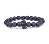 Fahlo Penguin Tracking Bracelet, Elastic, Supports the Global Penguin Society, One Size Fits Most Men and Women, One Size, Stone, No gem