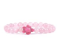 Fahlo Sea Turtle Tracking Bracelet, Elastic, supports the Sea Turtle Conservancy, one size fits most for Men and Women, One Size, Stone, no gemstone