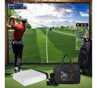 Fahnemt Golf Simulator Impact Screen(118 * 78, 118 * 118, 118 * 157) for Indoor/Home/Garage Training Washable Golf Impact Screen for Practice