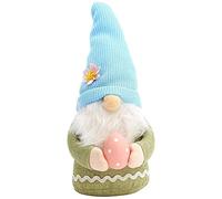FAHOI Easter Bunny Gonk Ornament, Easter Rabbit Plush Gnome Handmade Gonks Dolls Mini Faceless Tomte Dwarf Elf Home Decoration for Easter Gifts (Green)