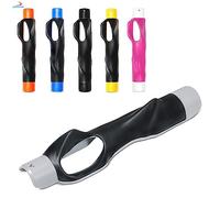 FAHOI Golf Grip Trainer Unisex Golf Grip Training Aid Golf Swing Trainer Golf Accessory for Improving Hand Positioning (Grey)