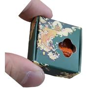 Fahoujs 1:12 Scale Tiny Chinese Incised Moon-cakes Beautiful Rosin Model House Addition for Cultural Displays Childproof Rosin Model House Food Models