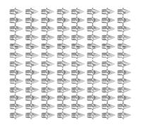Fahoujs 120Pcs Track Field Needle Steel Spikes And Crosses Country With Wrench For Running Camping Shoe And Crosses Country With Wrench