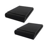 Fahoujs 2Pcs Multifunctional Shock Absorbing Foam Pad with Application for Various Electronic Devices Desktop Speakers Pad