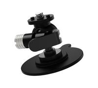 Fahoujs 360 Rotations Suction Base for Action Cameras Quick Release Mount Universals Fit Aluminum Alloy Construction Secure Adhesion All Weather Use Multiple Angle Rotations Camera Mount