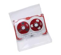 Fahoujs 50 Minutes Double Sided Metal Small Opening Tape Empty Tape Type Reel to Reel for Music Empty for Songs