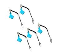 Fahoujs 5pcs Portable Silicone Case for USB Flashs Drives with Attaches Cord Protects Against Water & Dusts Multifunction Use for Home Not Lost USB Holder