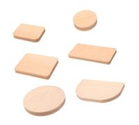 Fahoujs 6Pieces Sewing Alignment Tool Set Wood Zippers Correction Systems For Tailors Zippers Alignment Tool