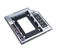 Fahoujs 9.5mm 12.7mm Aluminum HDDs Caddys Adapter Improved Data Transfer Speed For Laptops Optical Bay SATAs Optical Bay Caddys