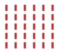 Fahoujs Against Oxidation Aluminum Mixture Cycle Brake Cable Headpieces Upgraded for Quick Installation and Long Permanent Durability Road Bike Brake Housing Ferrule