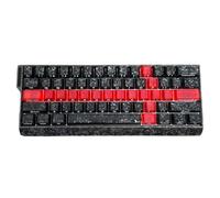 Fahoujs Anti-Fading High Compatibility 19-Key Foggy Transparency Keycaps Set Mechanical Keyboards Transparency Keycaps