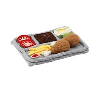 Fahoujs Crochet Laptop Case Set for Beginner with Instruction Food Tray Like Table Bag Crochet Set with Knitting Accessories Creative Project