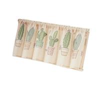 Fahoujs Dustproof Linen Door Curtain Natural Fiber Privacy Screen Adjustable Size For Apartments Studios Home Decoration Linen Curtain