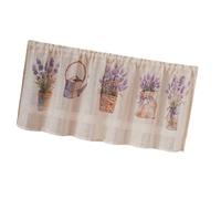 Fahoujs Dustproof Linen Door Curtain Natural Fiber Privacy Screen Adjustable Size For Apartments Studios Home Decoration Linen Curtain