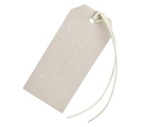 Fahoujs Elegant Jewelry Organizers With Multiple Slots Contemporary Leather Earring Display Holder Delicate Ear Jewelry Board Studs Earring Board