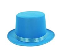Fahoujs Elegant Magician's Show Hat with Adjustable Band Perfect for Costume Kids & Adults Halloween Accessories Adjustable Magics Hat