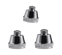 Fahoujs Fine Detail Model Painting Brush Tip Alloy Replacement Nozzle with 0.2mm 0.3mm 0.5mm Size for Model Airbrushes Accessories Airbrushes Replacement Tip