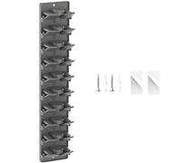 Fahoujs Hat Planner Mounting Set Includes Gluey and Screw Preferences for Strong Installation on Partitions Doors Otherwise Closets Three Thousand Home Use Hat Mount