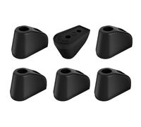 Fahoujs High Elasticity Silicone AntiSkid Feet For Turntables Speakers Bases Surfaces Protections VibrationS Control Pad AntiSkid Silicone