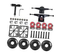 Fahoujs High-Performance 5" Gullwing Skateboard Trucks Corrosion-Resistant Aluminum Alloy for Smooth Maneuvers & Tricks Skateboard Bridge Set