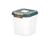 Fahoujs Large Capacity Clear ABS Sealed Grains Storage Container with Proof and Protections for Homes Kitchen Use Large Capacity Kitchens