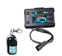Fahoujs LCD Remote Controller for 2kw 5kw 8kw 12V 24V Parking Heaters with Programmable Timer and Temperature Truck Parking Heater Temperature Regulator