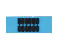 Fahoujs Mechanical Keyboards Stabilizers Silencing Pad 12Piece Set High Densities EVA Materials AntiWear Design EVA Keyboards Accessories