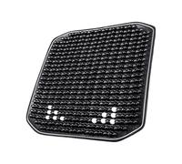 Fahoujs Organic Wood Bead Cushion Seat Pad 16x16Inch Square Slip Proof Base Ergonomic Home Office Accessory Cooling Cushion Pad