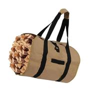Fahoujs Outdoor Firewood Hauler Durability Water Resistant Oxfords Carryall Ergonomic Grip for Wilderness Trip Space Saving Firewood Pouches