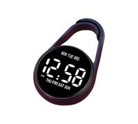 Fahoujs Portable Water Resistant Student Electronic Digital Clock Combines Touch Screens Night Lights AntiEye Strain Technology Multifunctional Desk For Students