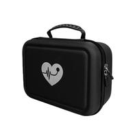 Fahoujs Protective Case with Inner Pocket Hard Case Impacts Resistant Box Organizers Pouches Blood Pressure Monitor Storage Bag Travel Bag