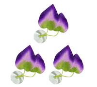 Fahoujs Realistic Silk Fish Tanks Plant Offering Secure Shelter for Bettas Resting and Eggs Laying Activities Colorful Tanks Decorations