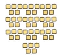 Fahoujs Resistant Alloy Square Holder Suitable for 20mm Time Gemstones Providing Stable Long Lasting Wedding Display Portable Base