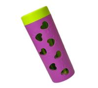 Fahoujs Rolling Treat Dispenser Dog Toy with Adjustable Food Opening Interactive Feeding Game for Canine Enrichment Nonslip Dog Food Dispenser