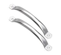 Fahoujs Round Tube Cabinets Handle Heavy Type Stainless Steel Pull for Furniture Drawer Door Chopping Board Simple Mounting Hardware Accessories Rusts Proof Drawer Knobs