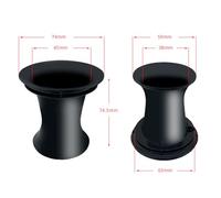 Fahoujs Subwoofer Woofer Inverted Tube Speakers Inverter Tube For Home Player Enthusiasts Hobbyists Speakers Accessories Subwoofer Vent