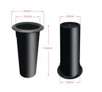 Fahoujs Subwoofer Woofer Inverted Tube Speakers Inverter Tube For Home Player Enthusiasts Hobbyists Speakers Accessories Subwoofer Vent