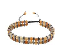 Fahoujs Unique Handcrafted Beaded Stretch with Mixed Crystals Delicate Wristband for Protections and Wellness Multi Genstones