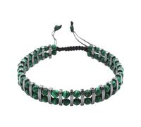 Fahoujs Unique Handcrafted Beaded Stretch with Mixed Crystals Delicate Wristband for Protections and Wellness Multi Genstones